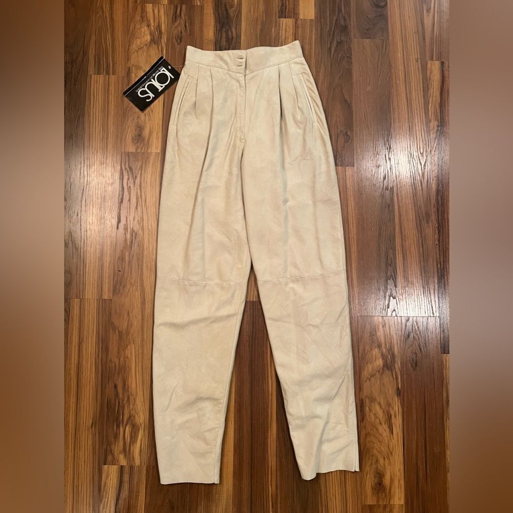 Lotus high waisted leather pants size 8 VINTAGE
